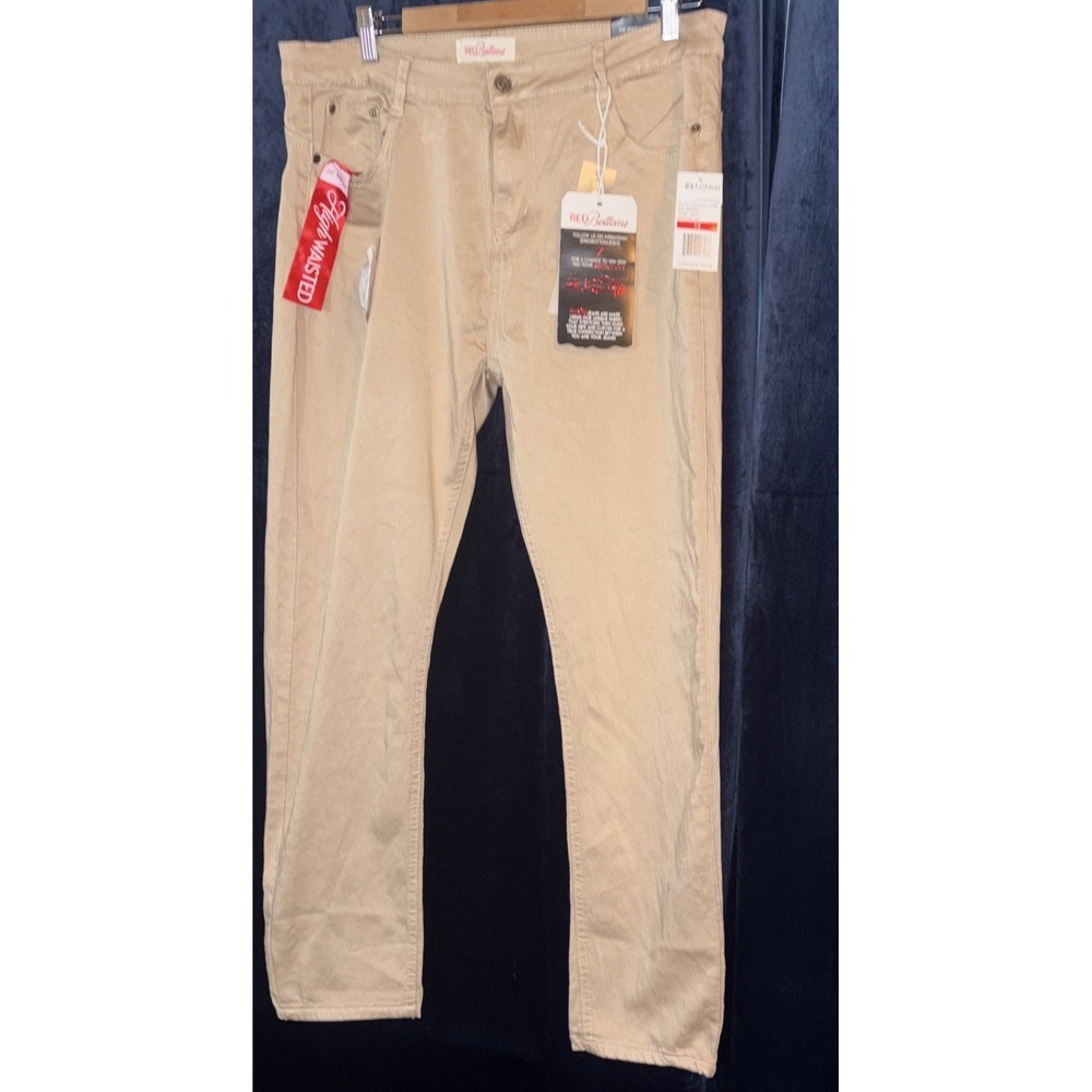 Red Bottom Jeans Skinny high Rise Size 18